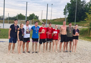 DŠR LANČIĆ – KNAPIĆ Pobjednik 2. turnira u odbojci na pijesku je ekipa „Ovogodišnji pobjednici“
