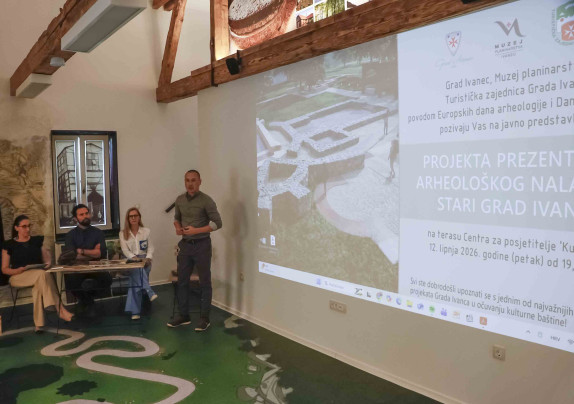 KAKO ĆE BITI UREĐENO ARHEOLOŠKO NALAZIŠTE STARI GRAD IVANEC? Predstavljen projekt prezentacije arheološkog nalazišta