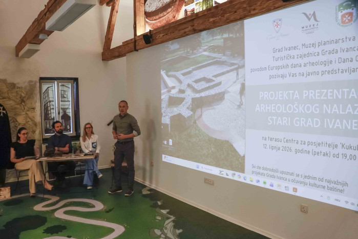 KAKO ĆE BITI UREĐENO ARHEOLOŠKO NALAZIŠTE STARI GRAD IVANEC? Predstavljen projekt prezentacije arheološkog nalazišta