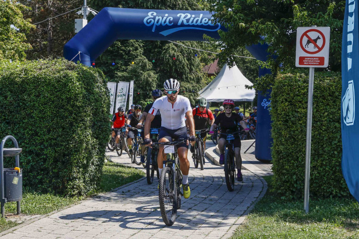 EPIC RIDES IVANEC - ZAGORJE 2026. Na rekreativnoj vožnji stotinu biciklista iz Hrvatske i Slovenije