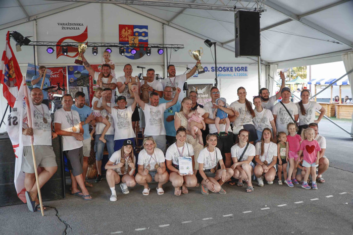 30. DRŽAVNI FESTIVAL SPORTSKE REKREACIJE I 40. SEOSKE IGRE UŠR Stažnjevec dvostruki prvak – DSR Salinovec besprijekorno organizirao dva velika jubileja