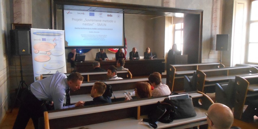 Završna press konferencija Srednje škole Ivanec o provedbi EU projekta „Suvremene metode u nastavi“