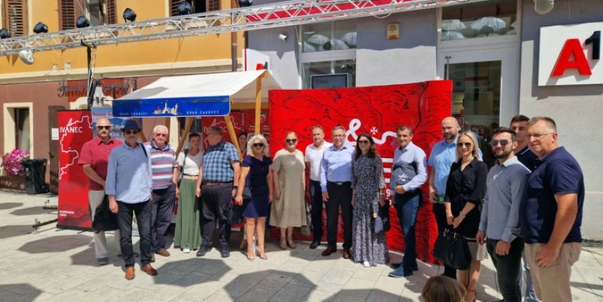USPJEŠNA TURISTIČKA PROMOCIJA Grad Ivanec, Poslovna zona i Turistička zajednica na Porcijunkulovom u Čakovcu