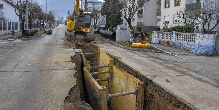 AGLOMERACIJA Obavijest o nastavku radova na polaganju kanalizacijskih kolektora i o pripremi za asfaltiranje dijela Mihanovićeve ulice