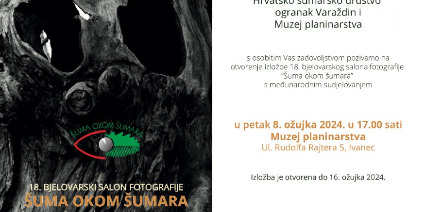 LJEPOTA ŠUME Izložba „Šuma okom šumara“ u Muzeju planinarstva Ivanec