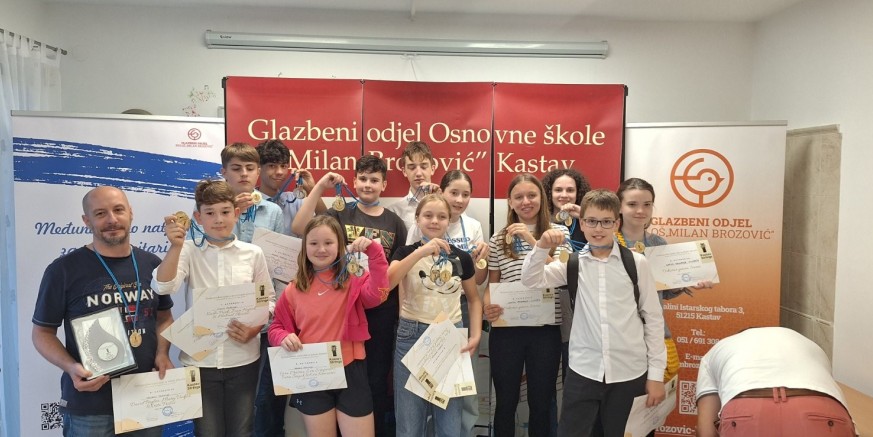 GLAZBA Zapaženi uspjesi gitarista ivanečkog Područnog odjela Glazbene škole Varaždin