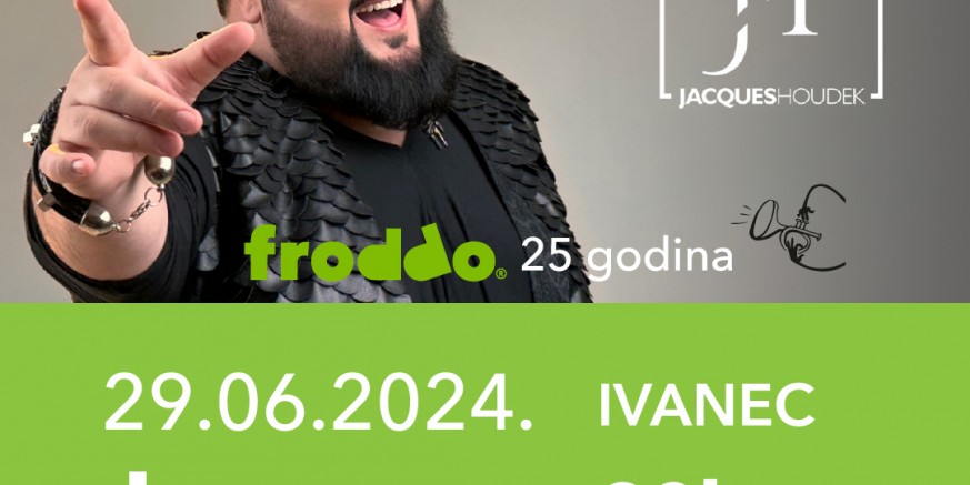 UZ 25 GODINA DJEČJE OBUĆE FRODDO Ne propustite u subotu, 29. lipnja, velik obiteljski koncert J. Houdeka, uz mnoštvo iznenađenja i vrijednih nagrada za djecu!