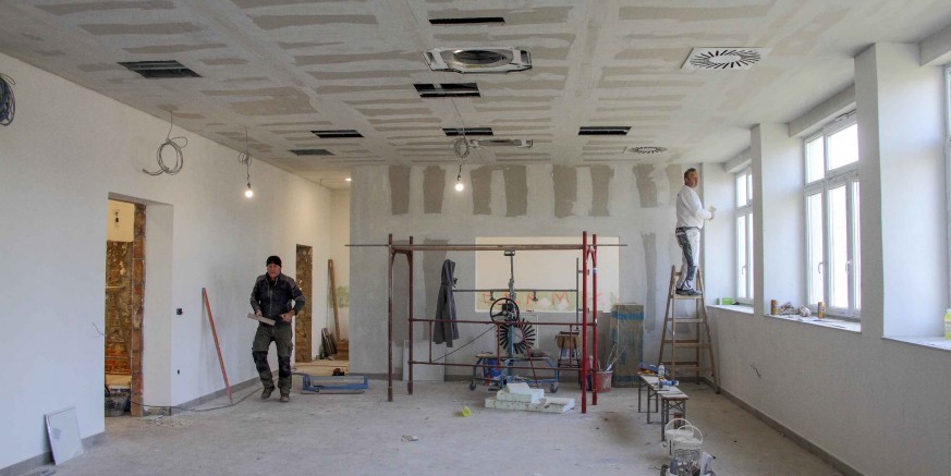SALINOVEC U završnoj fazi građevinski radovi na energetskoj obnovi stare škole