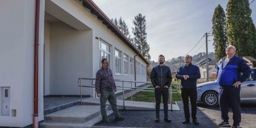 ENERGETSKA OBNOVA STARE ŠKOLE Svi građevinski i obrtnički radovi završeni, opremanje u završnoj fazi – Salinovec dobiva moderni društveni centar