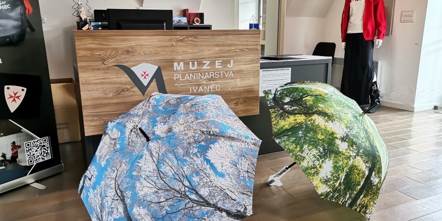 PLANINARSKI KIŠOBRAN Novi ivanečki suvenir dostupan u suvenirnici Muzeja planinarstva Ivanec