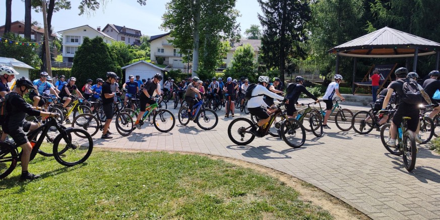 BICIKLISTIČKA VOŽNJA EPIC RIDES 218 sudionika upoznalo ljepote Ivanca i ivanečkoga kraja vožnjom dugom 50 km