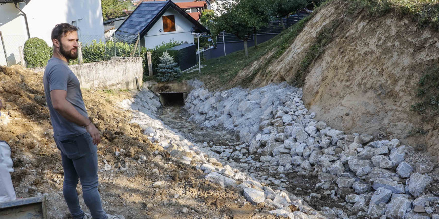 OBORINSKA ODVODNJA Danas završavaju radovi u Pustovoj ulici u Ivancu