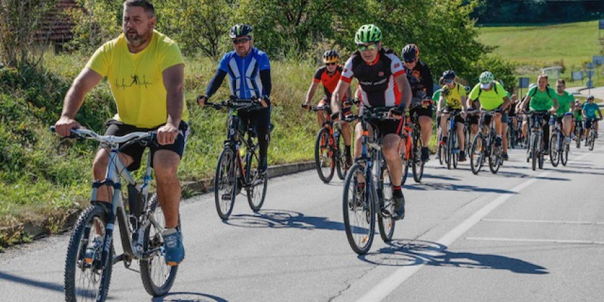 DSR SALINOVEC 122-oje sudionika bicikliralo rutom „Med skrajski bregi“ dugom 29 km