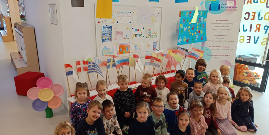 GRAD IVANEC I POSLOVNA ZONA I naši najmlađi uče o Europskoj uniji!