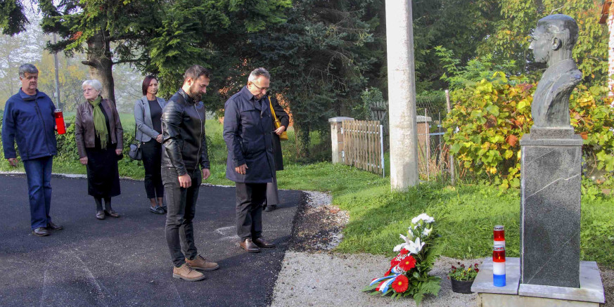 KOD RODNE KUĆE U VUGLOVCU Obilježena 84. obljetnica pogibije Josipa Kraša, sindikalnog borca, antifašista i organizatora rudarskih štrajkova