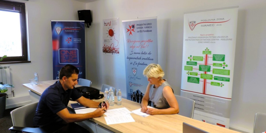 POZIV GRADA IVANCA I POSLOVNE ZONE Upoznajte se s potporama koje vam omogućava HAMAG-BICRO (Info dani 11. i 12. studenog)