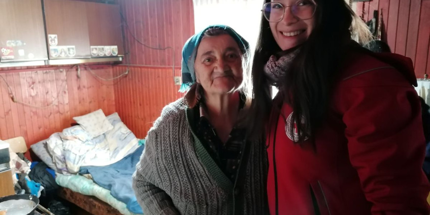 GRADSKO DRUŠTVO CRVENOG KRIŽA IVANEC Svakodnevno na terenu, u otežanim zimskim uvjetima vode brigu skoro o 600 nemoćnih, bolesnih i potrebitih osoba