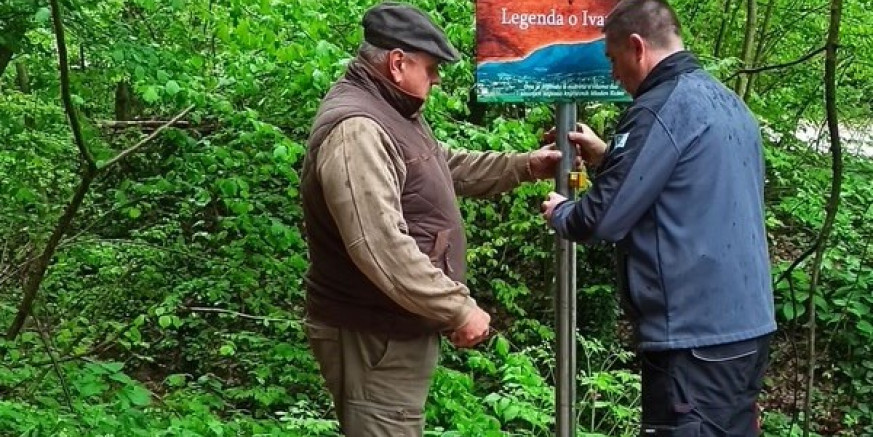 NA PLANINARSKIM STAZAMA NA IVANČICI HPD Ivančica postavlja standardizirane table i stupove