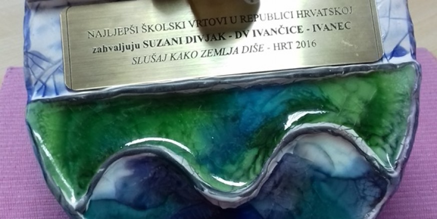 Ravnateljici Vrtića Suzani Divjak posebna nagrada HRT-a