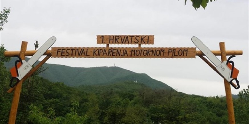 1. hrvatski festival kiparenja motornom pilom 6. i 7. lipnja u Salinovcu