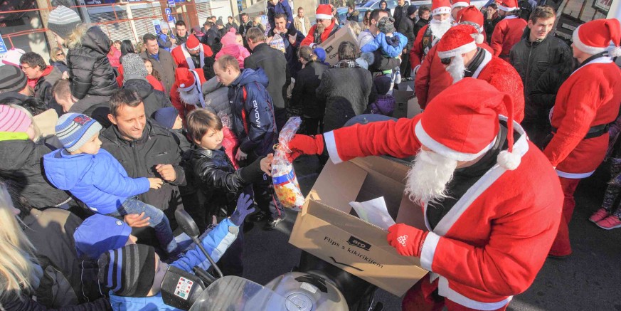 Motomrazovi stižu u Ivanec i daruju djecu na sam Badnjak, u nedjelju, 24. prosinca