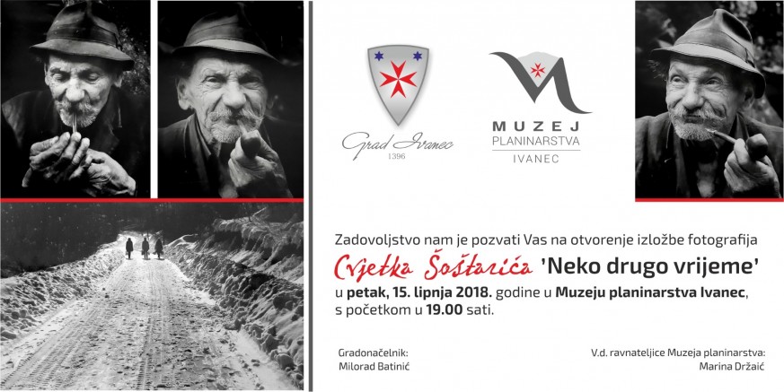 U petak, 15. lipnja, izložba fotografija Cvjetka Šoštarića u Muzeju planinarstva Ivanec