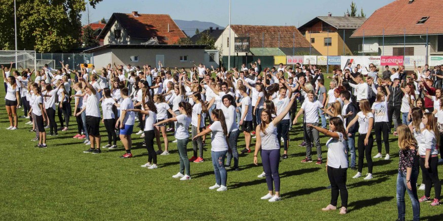 Ivanečki srednjoškolci provježbali i zaplesali uz Europski školski sportski dan