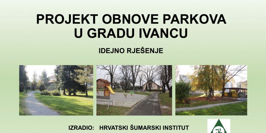 U utorak, 5. ožujka, javno predstavljanje projekta obnove parkova i zelenih zona u Ivancu