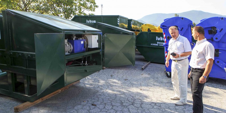 U Ivanec stiglo stotinjak novih kontejnera za odvojeno odlaganje otpada, vrijednih 448.500 kuna