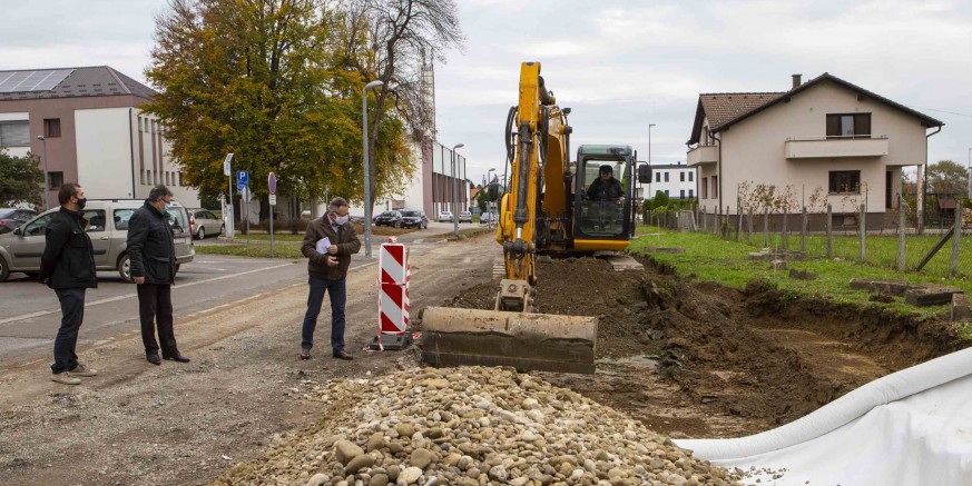 U punom jeku radovi na rekonstrukciji Ulice E. Kumičića vrijedni 1,55 milijuna kuna