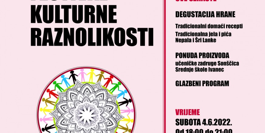 FESTIVAL KULTURNE RAZNOLIKOSTI Dođite u subotu u gradski park, na degustaciju tradicionalnih jela i pića Nepala i Šri Lanke